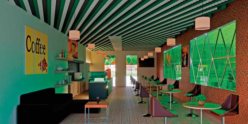 034 render de cafeteria